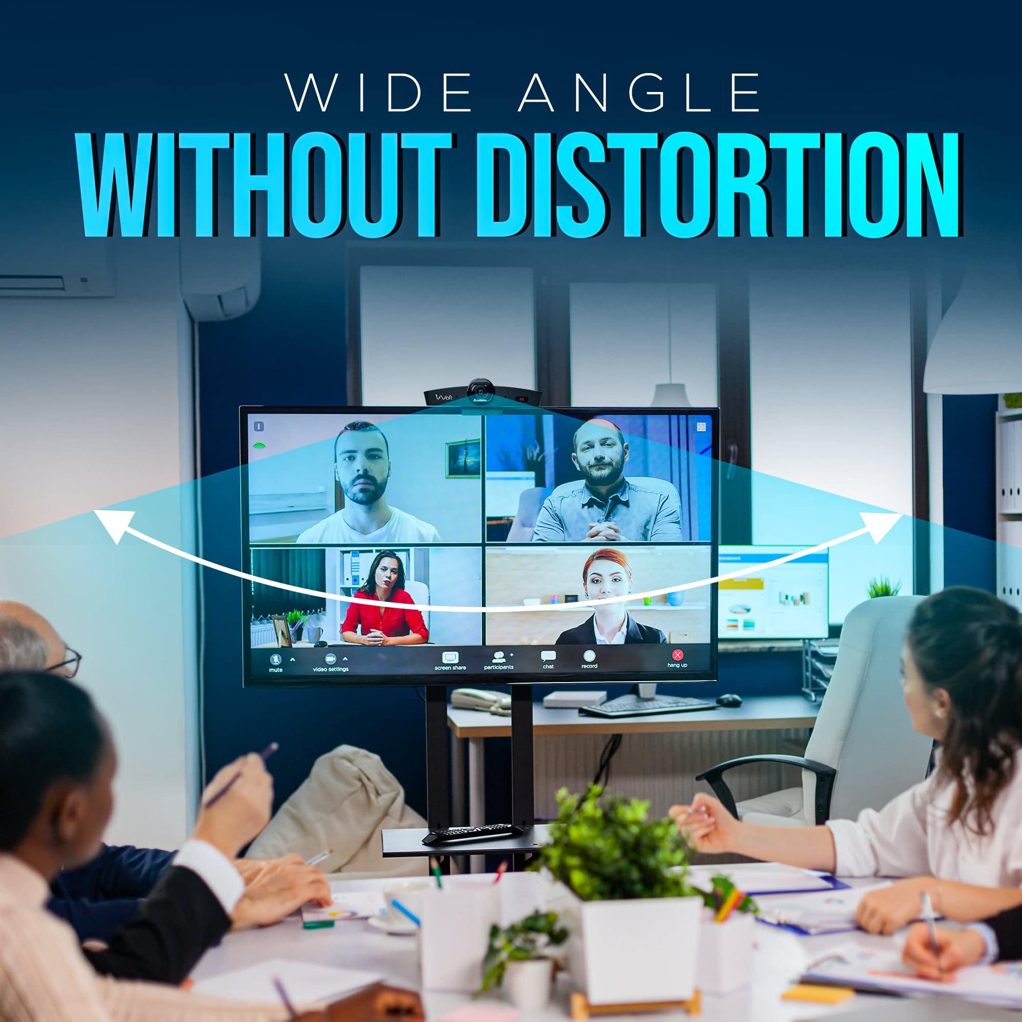 aiwaft 4K webcam ai auto focus