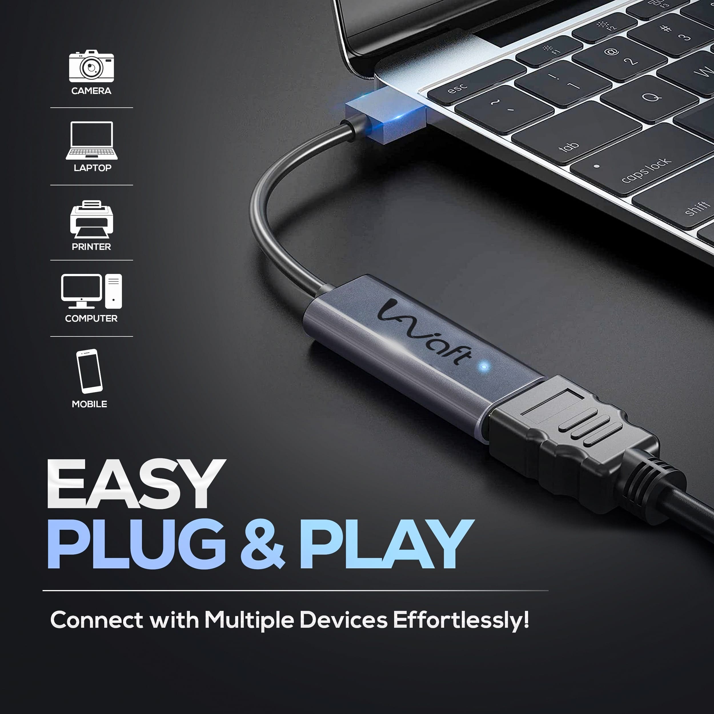 AIWaft Capture card easy plug & play