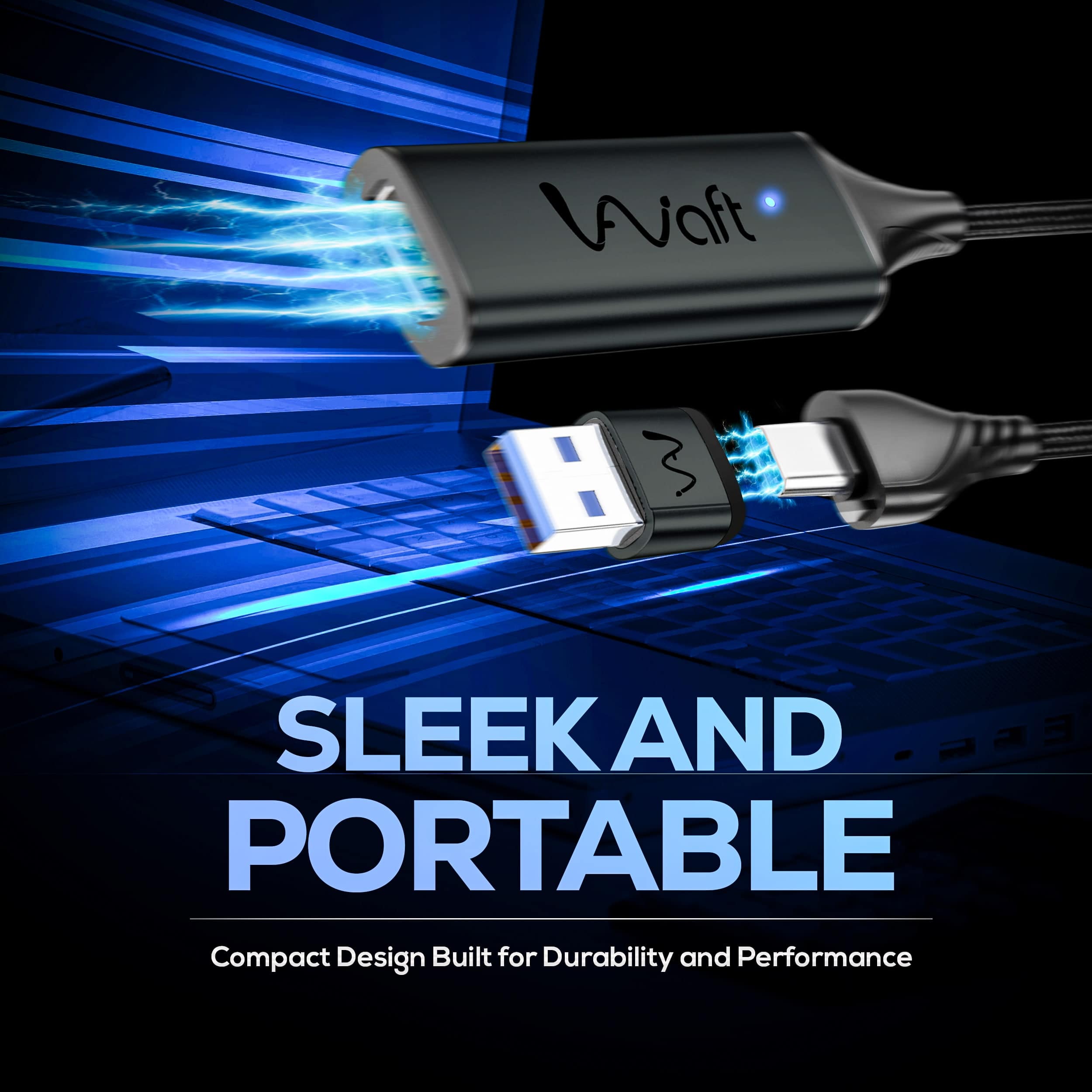 AIWaft Capture card sleek and portable